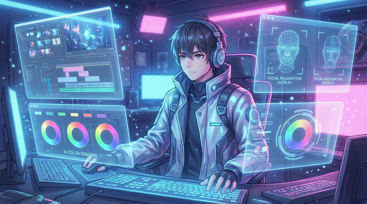 暗网 AI视频剪辑工具